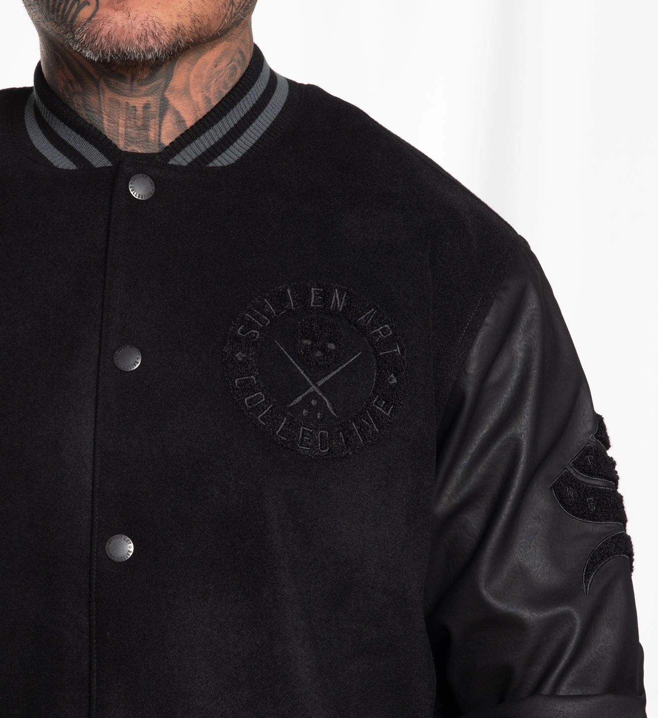 SULLEN CLOTHING LETTERMAN VARSITY JACKET (M)