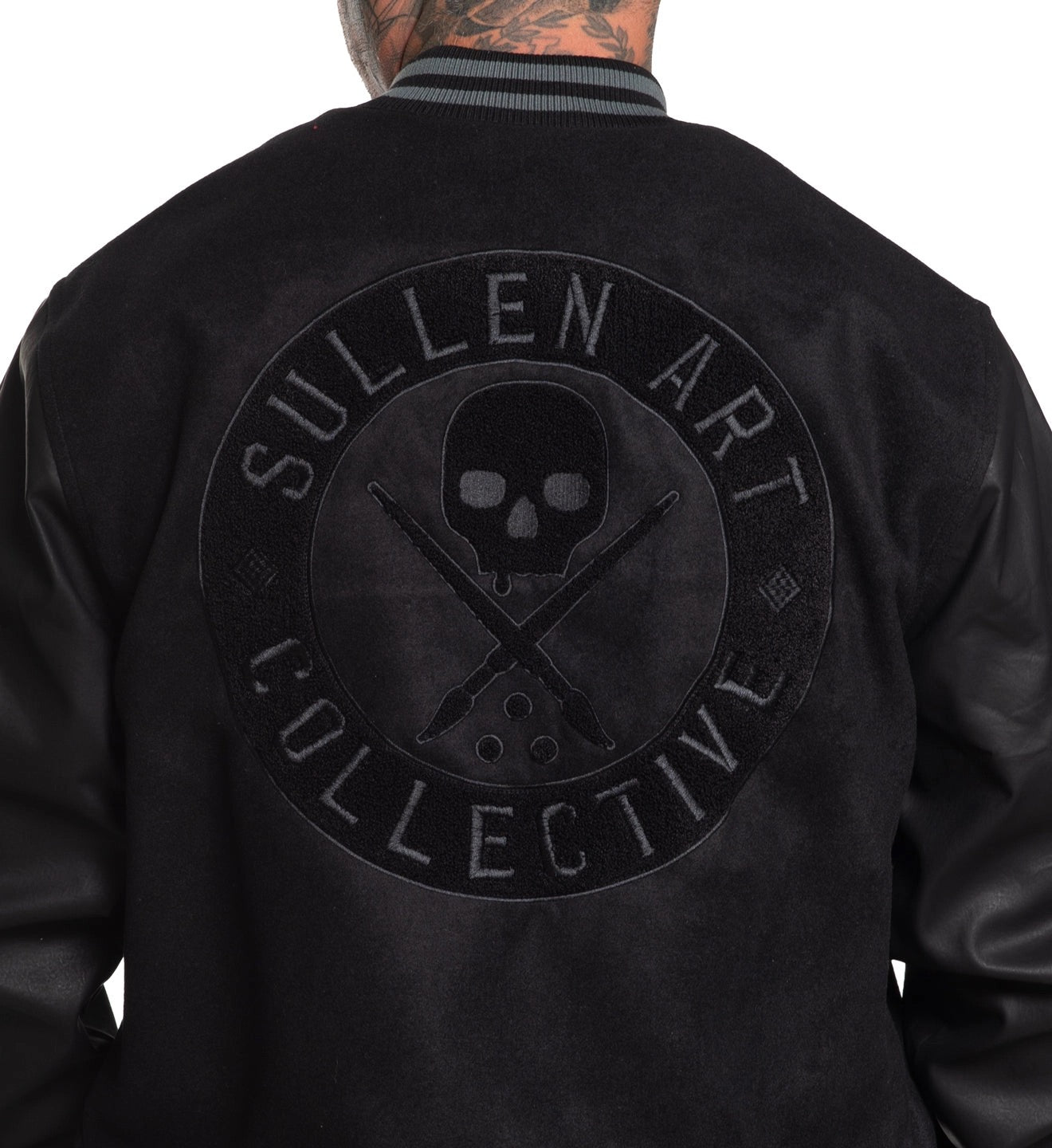 SULLEN CLOTHING LETTERMAN VARSITY JACKET (M)