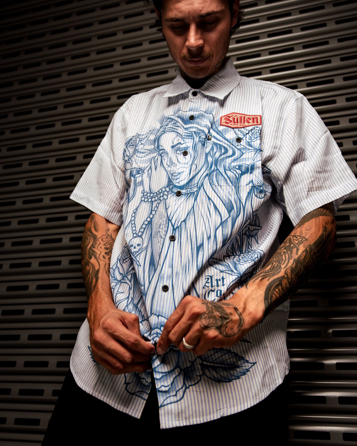 SULLEN CLOTHING SO GREASY WOVEN SHIRT