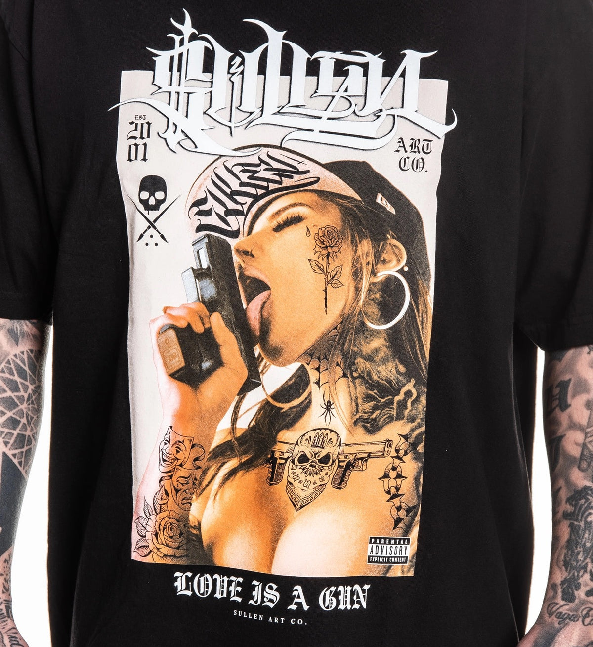 SULLEN CLOTHING LOVE IS "1 TON" OVERSIZED HEAVYWEIGHT PREMIUM T-SHIRT