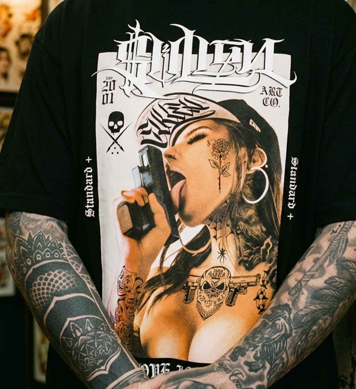 SULLEN CLOTHING LOVE IS "1 TON" OVERSIZED HEAVYWEIGHT PREMIUM T-SHIRT