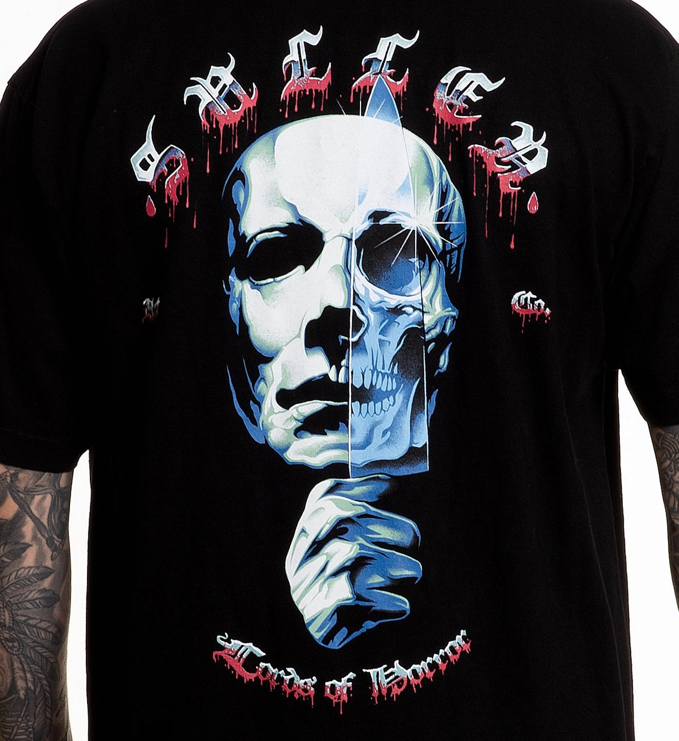 SULLEN CLOTHING MIKE HALLOWEEN "1 TON" PREMIUM HEAVYWEIGHT T-SHIRT