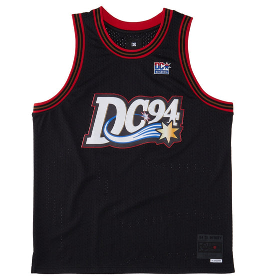 DC SHOES STARZ 94 JERSEY BASKETBALL VEST TOP BLACK