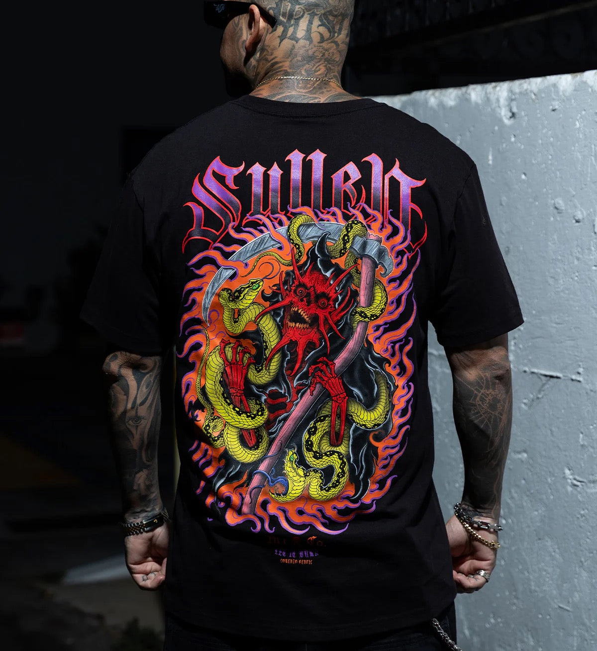 SULLEN CLOTHING RED REAPER STANDARD T-SHIRT