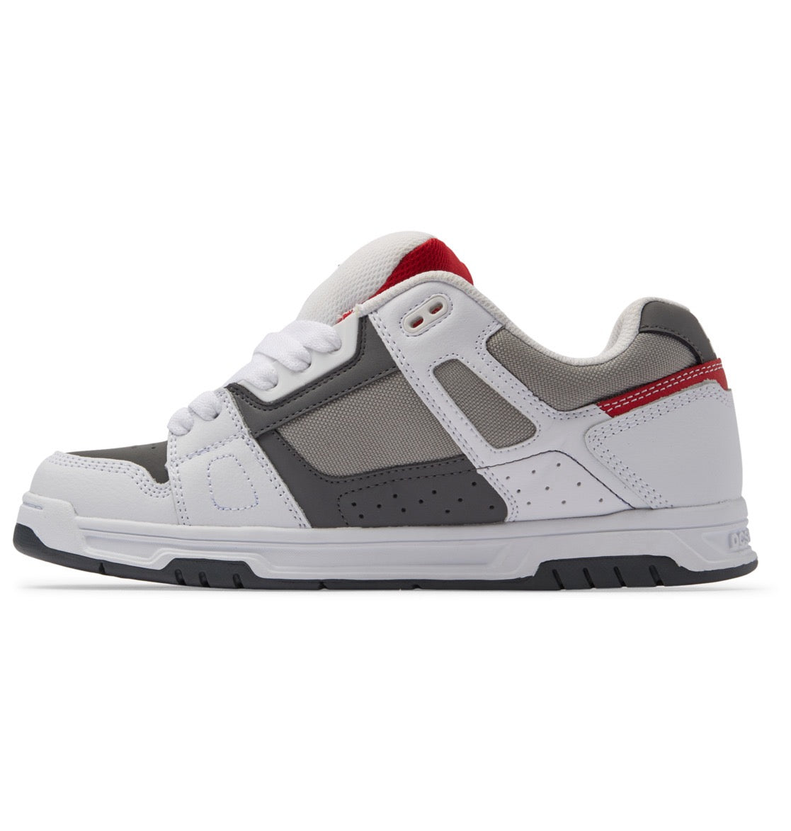 DC SHOES STAG WHITE GREY GREY TRAINERS