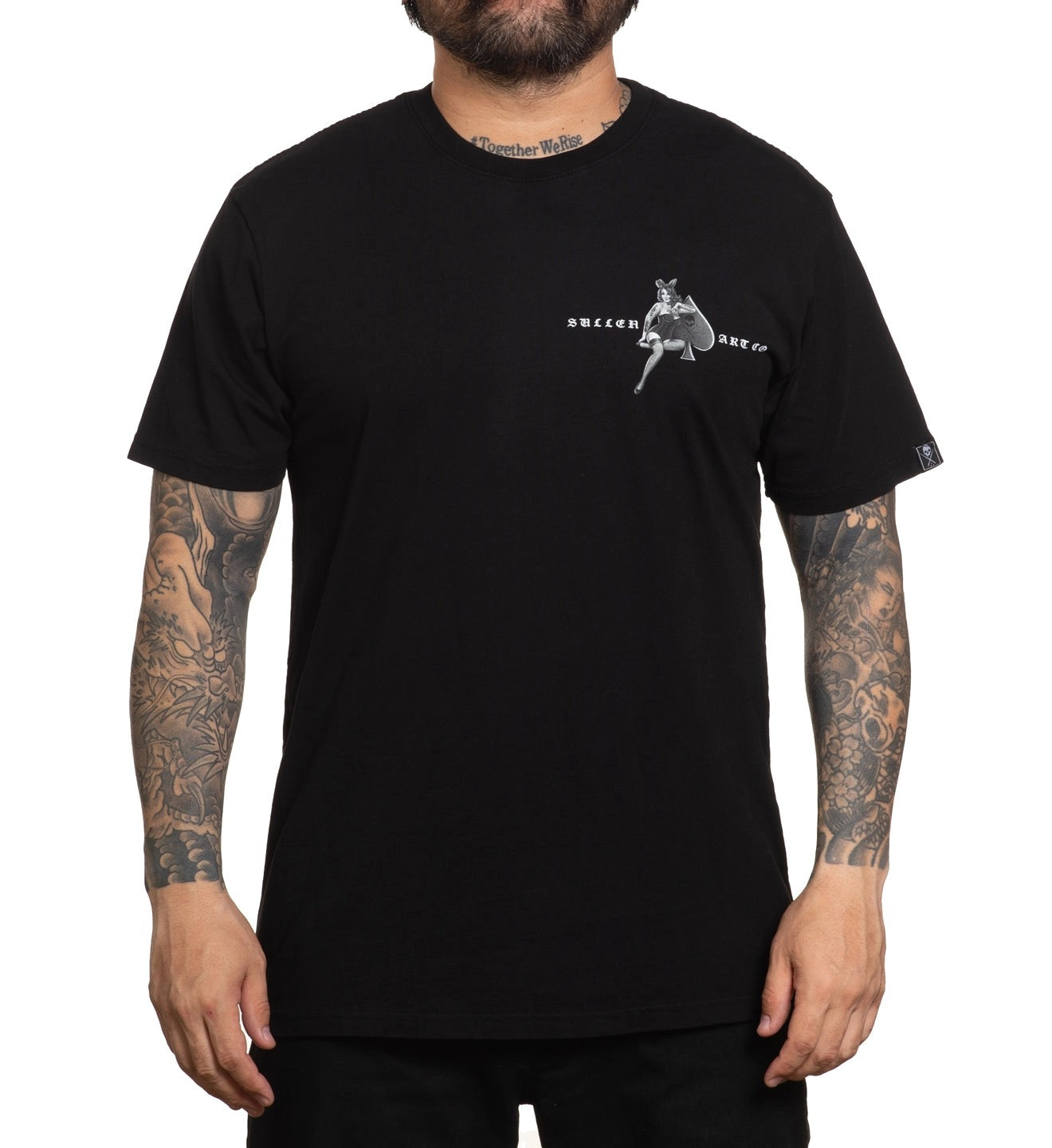 SULLEN CLOTHING QUEEN SPADE PREMIUM T-SHIRT