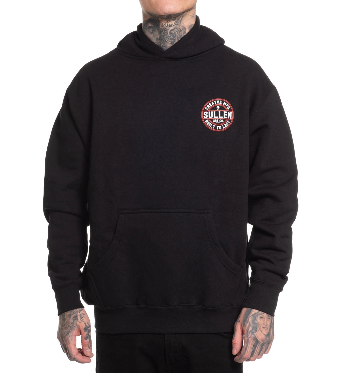 SULLEN CLOTHING CREATIVE CORP BLACK PULLOVER HOODIE