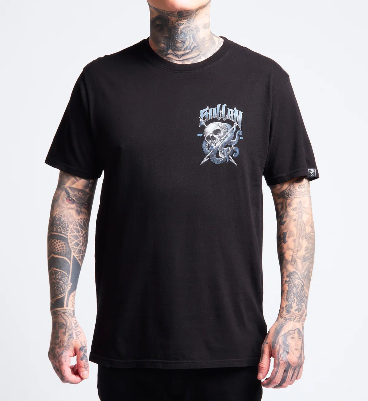 SULLEN CLOTHING HARPOON SKULL PREMIUM T-SHIRT