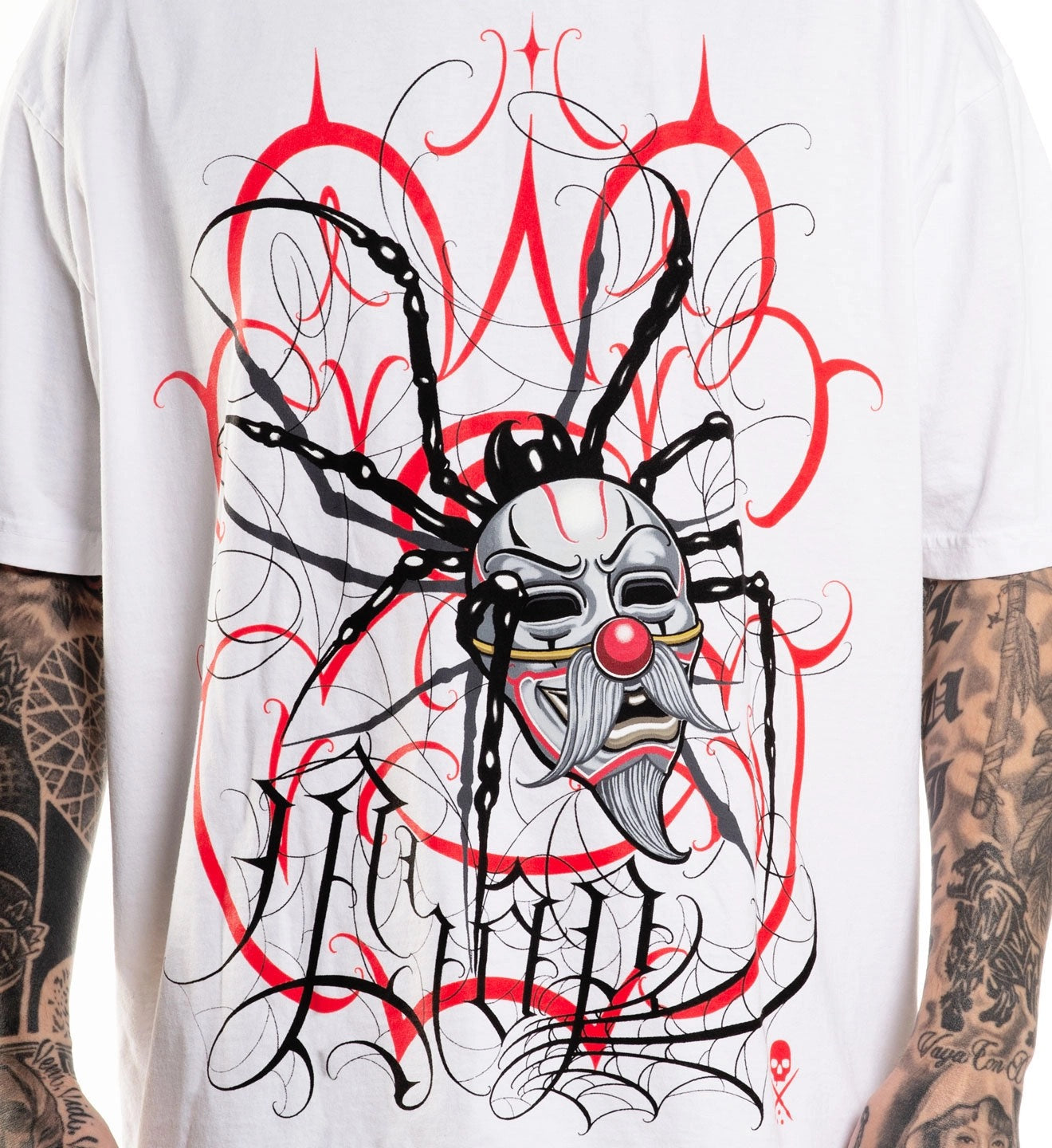 SULLEN CLOTHING MR. MAGO "1 TON" WHITE PREMIUM HEAVYWEIGHT T-SHIRT