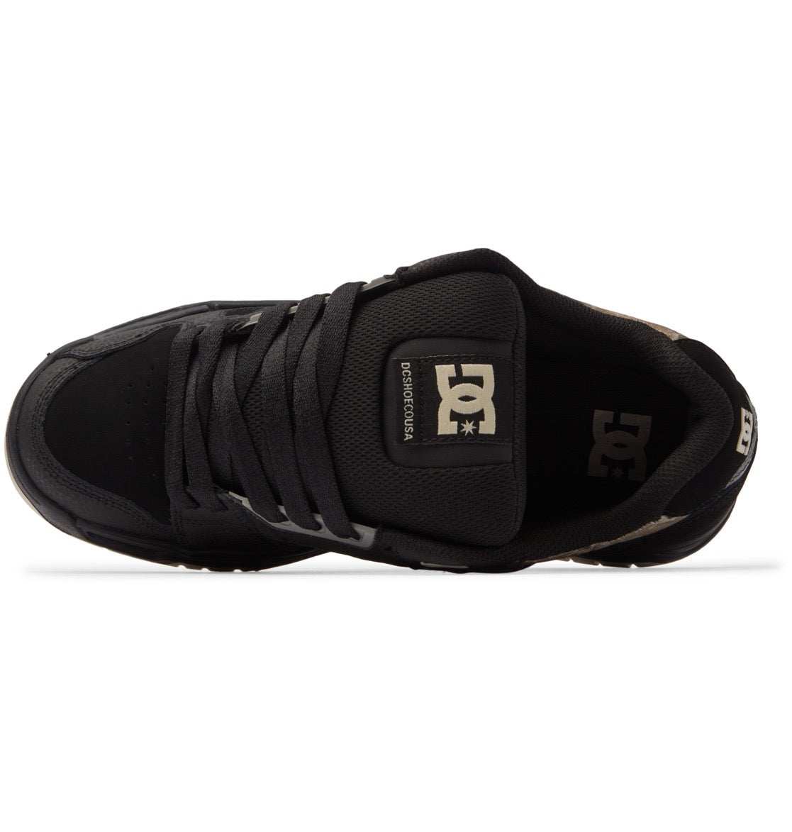 DC SHOES STAG BLACK GREY BROWN TRAINERS