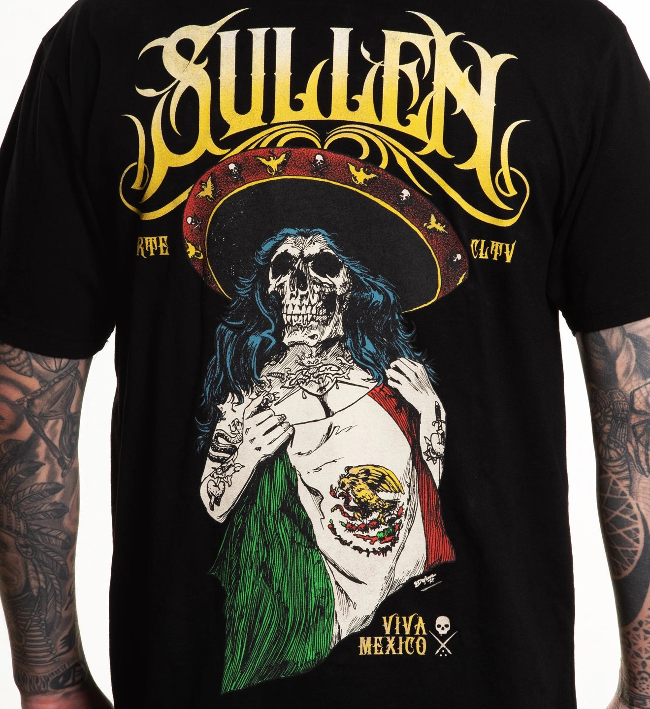 SULLEN CLOTHING VIVA MEXICO PREMIUM T-SHIRT