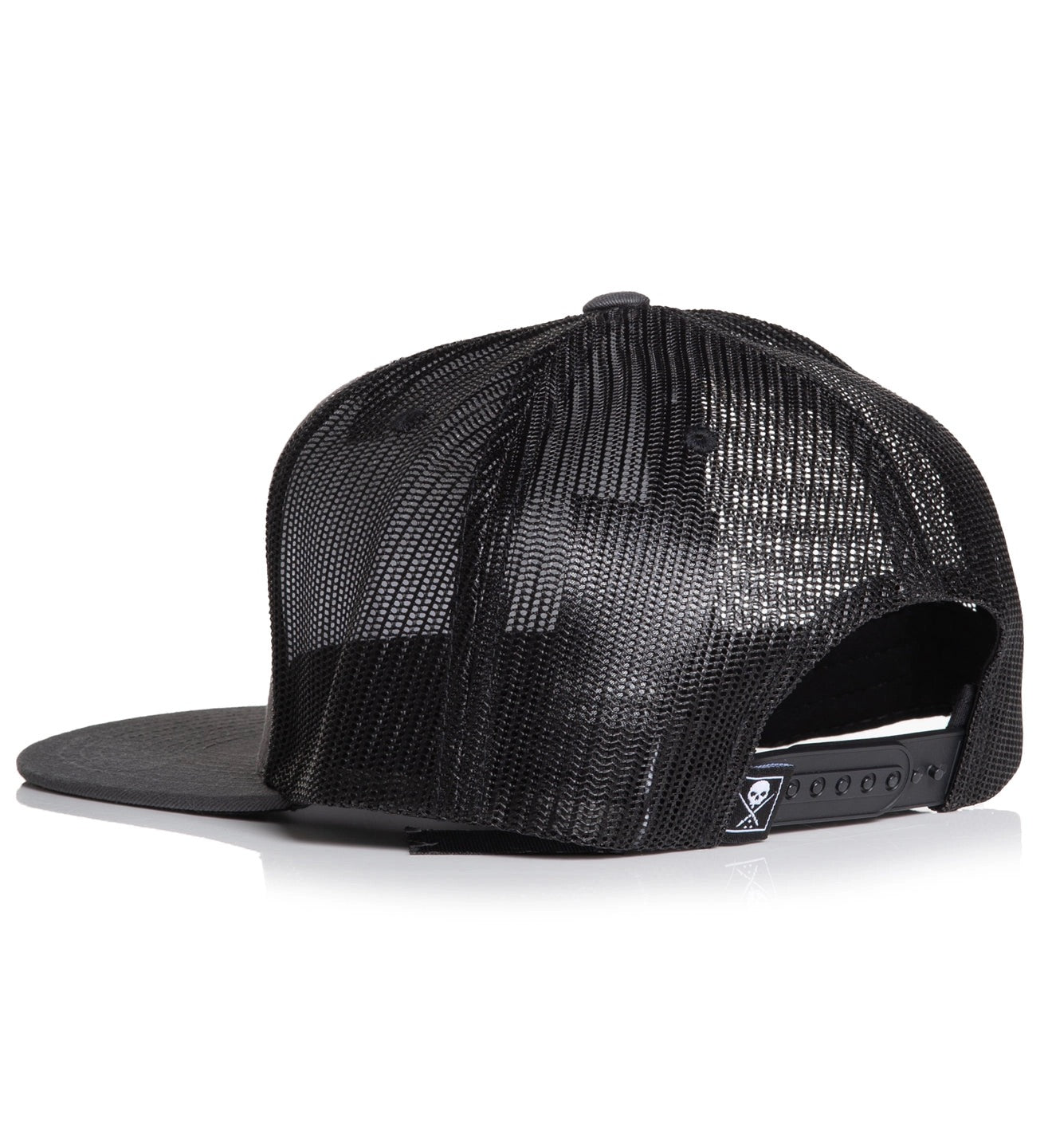 SULLEN CLOTHING FACTORY DARK GREY MESH TRUCKER HAT SNAPBACK CAP