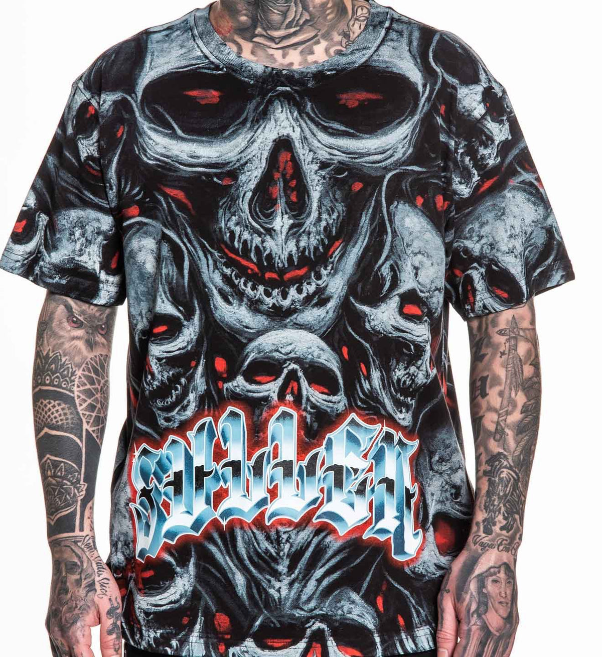 SULLEN CLOTHING THE JUICE ALL OVER PRINT PREMIUM T-SHIRT