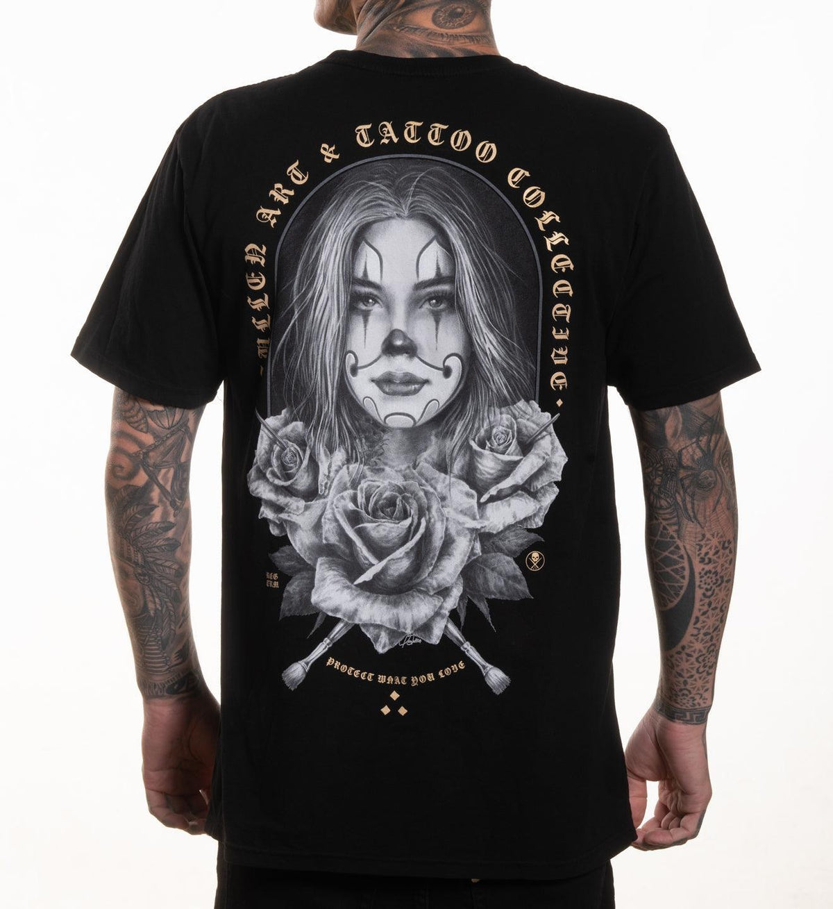 SULLEN CLOTHING LOVE ME LATER JET BLACK PREMIUM T-SHIRT