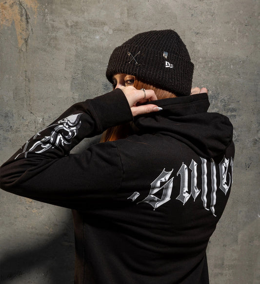 SULLEN CLOTHING CHROME BUTTERFLY WOMEN'S HOODIE