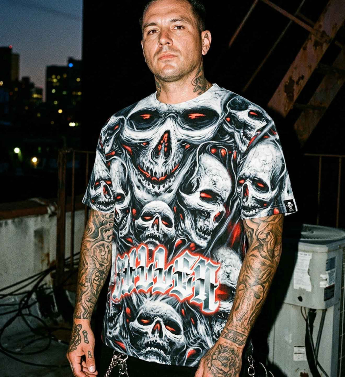 SULLEN CLOTHING THE JUICE ALL OVER PRINT PREMIUM T-SHIRT