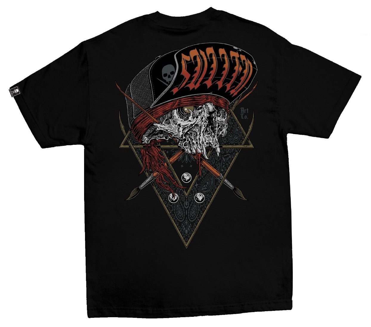 SULLEN CLOTHING THRASH BADGE STANDARD T-SHIRT