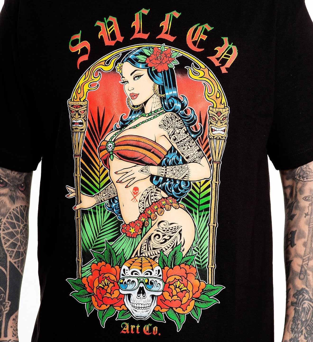 SULLEN CLOTHING HULA GIRL STANDARD T-SHIRT