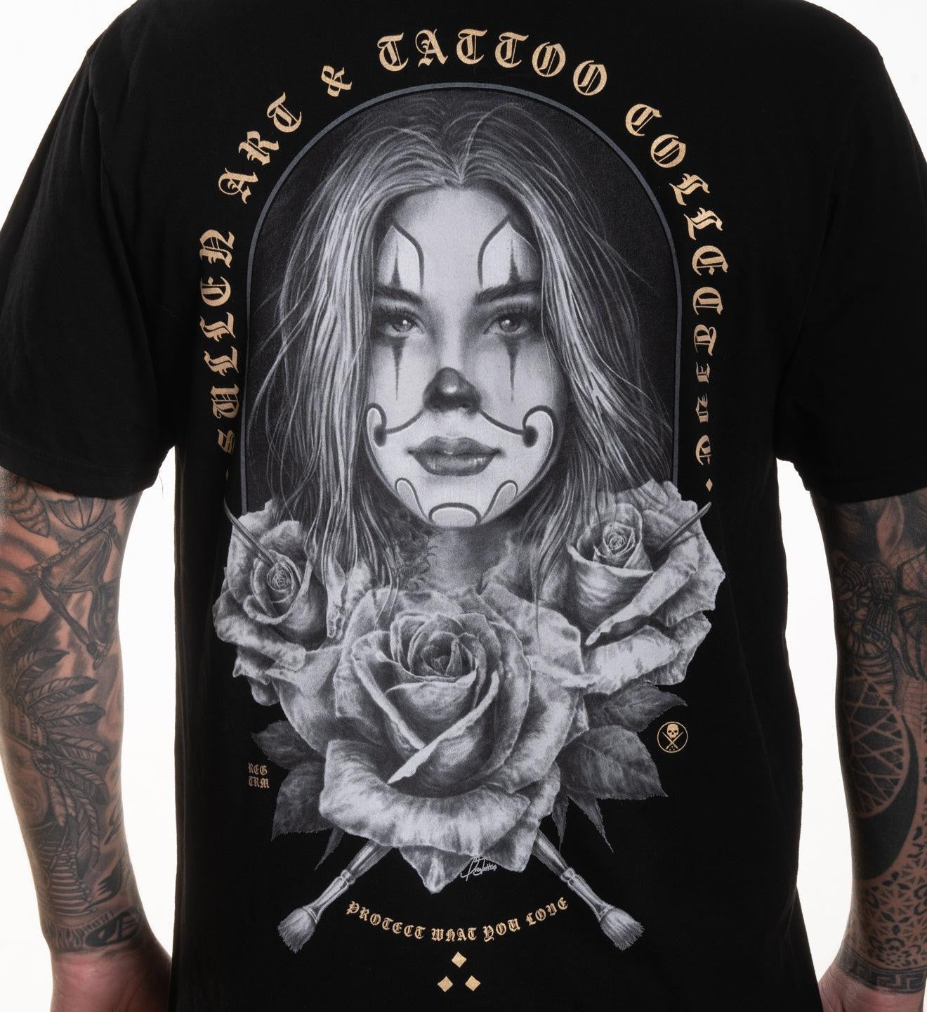 SULLEN CLOTHING LOVE ME LATER JET BLACK PREMIUM T-SHIRT