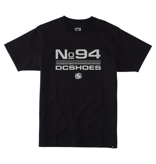 DC SHOES STATIC 94 T-SHIRT BLACK