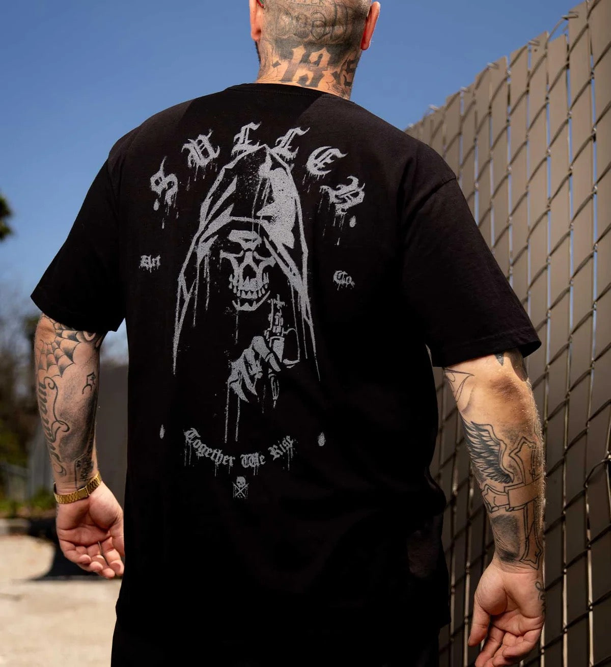 SULLEN CLOTHING SPRAYED PREMIUM T-SHIRT