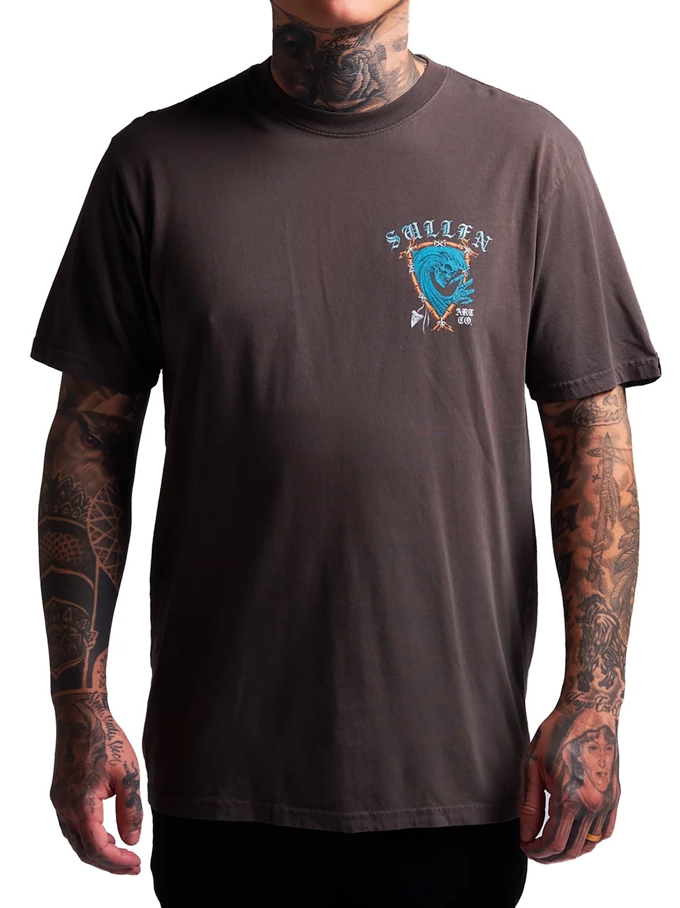 SULLEN CLOTHING DEATH BEFORE SHORE PREMIUM T-SHIRT