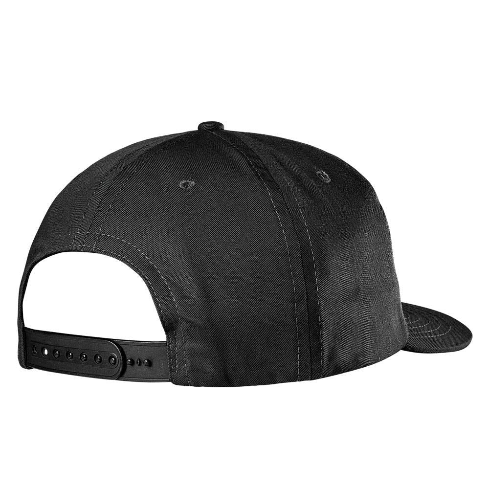 ETNIES ICON BLACK BLACK SNAPBACK CAP HAT