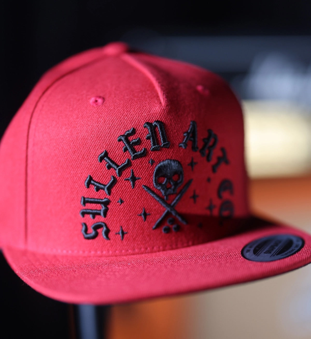 SULLEN CLOTHING ROCKER RED SNAPBACK CAP HAT