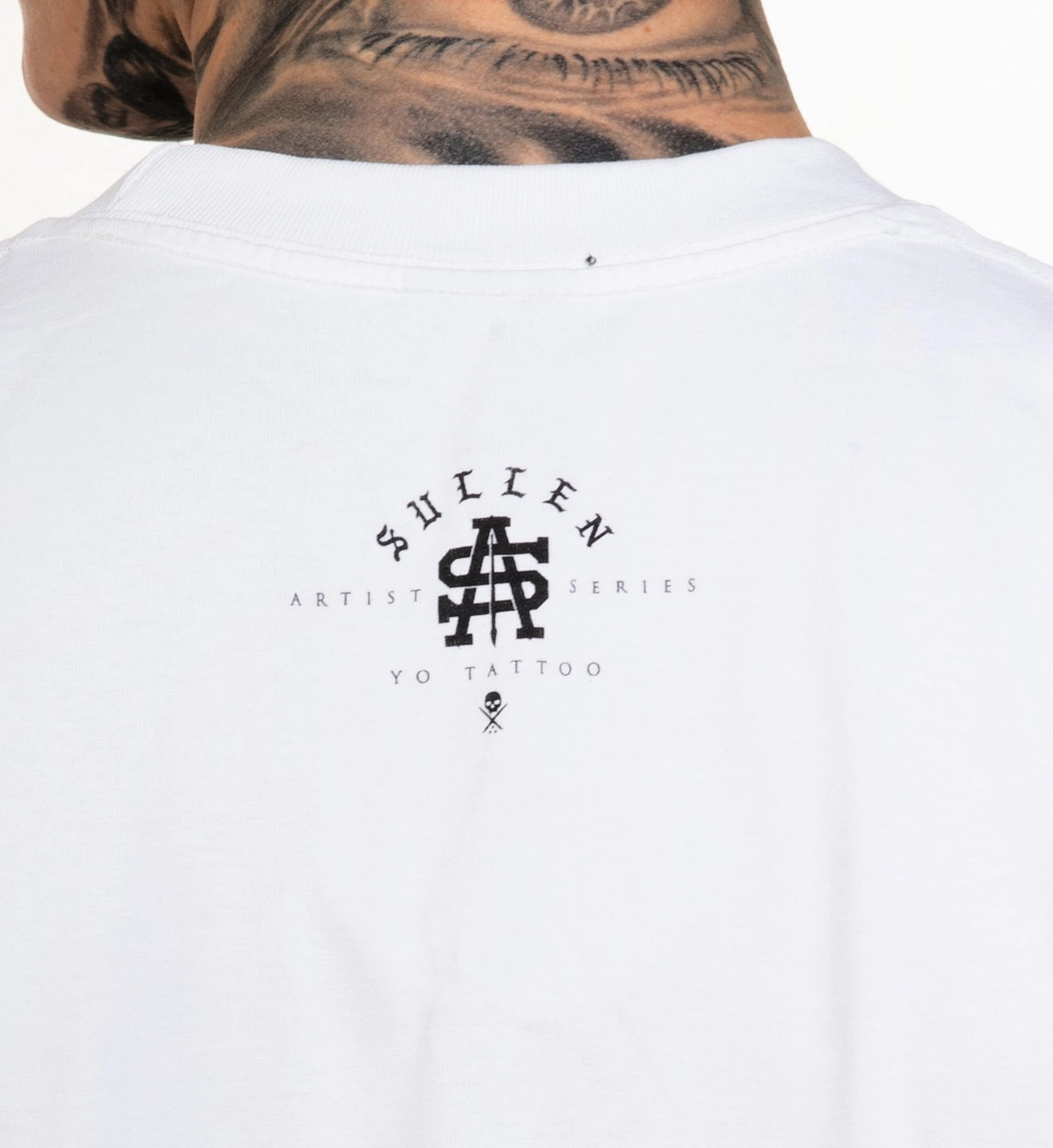 SULLEN CLOTHING YO PAYASA STANDARD WHITE T-SHIRT