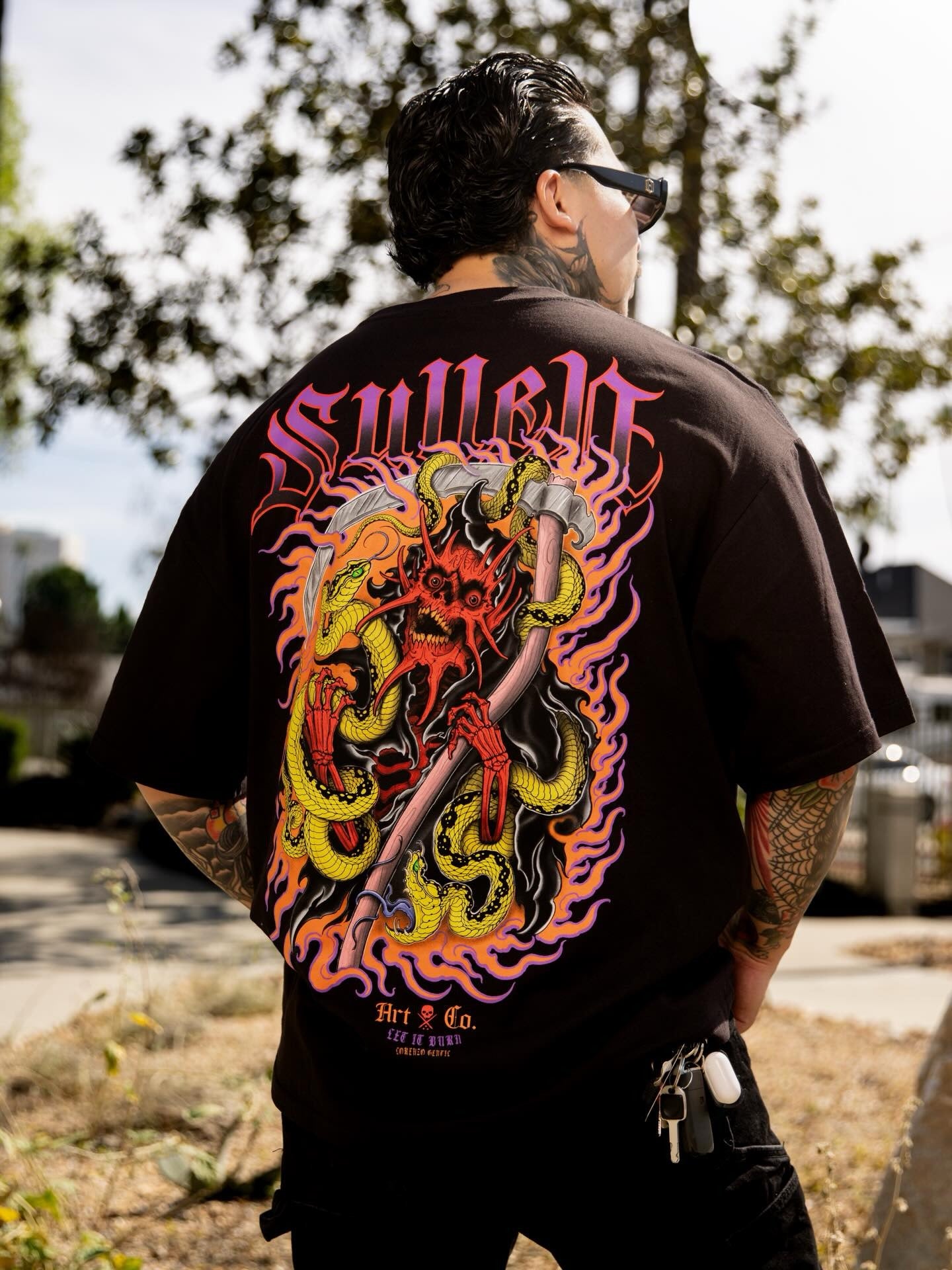 SULLEN CLOTHING RED REAPER STANDARD T-SHIRT