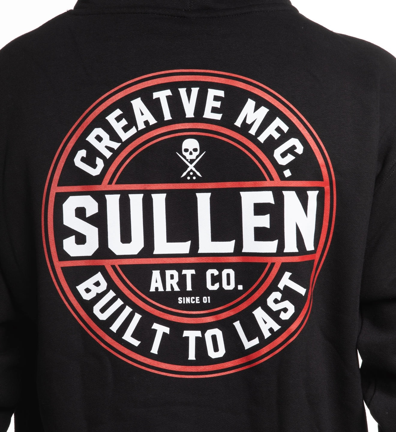 SULLEN CLOTHING CREATIVE CORP BLACK PULLOVER HOODIE