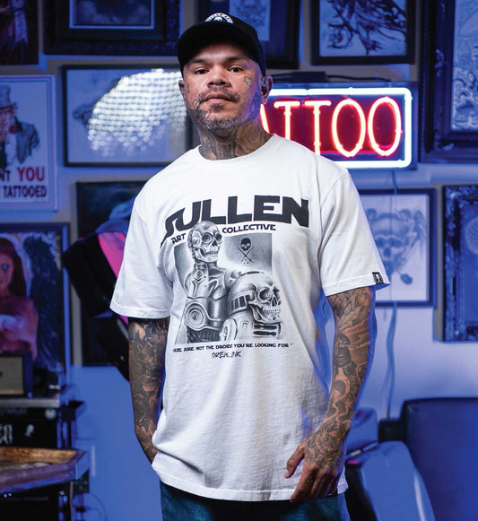 SULLEN CLOTHING DROIDS WHITE PREMIUM T-SHIRT