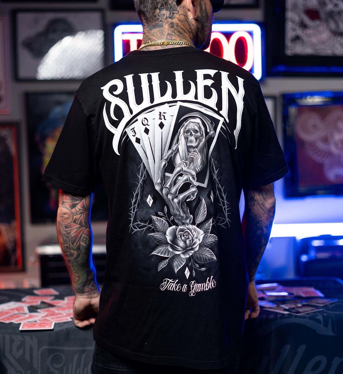 SULLEN CLOTHING GAMBLE PREMIUM T-SHIRT