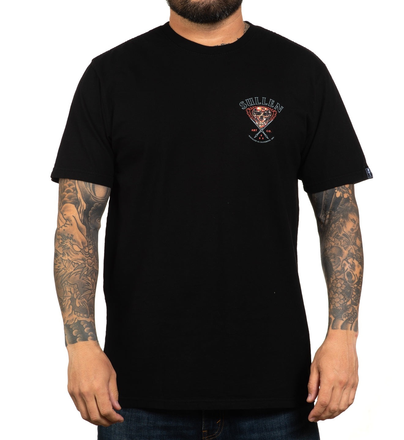 SULLEN CLOTHING OLD FASHIONED BLACK PREMIUM T-SHIRT