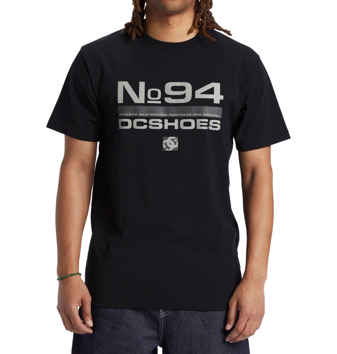 DC SHOES STATIC 94 T-SHIRT BLACK