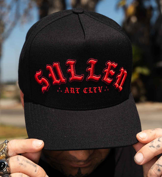 SULLEN CLOTHING DETAIL DEVIL'S SNAPBACK CAP