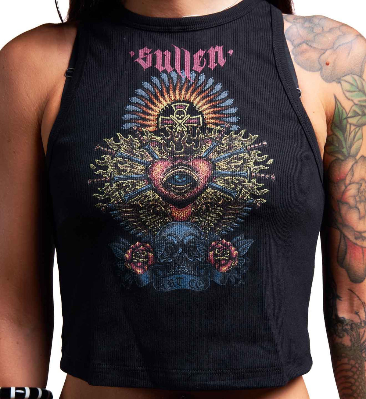 SULLEN CLOTHING BURNER TANK LADIES VEST