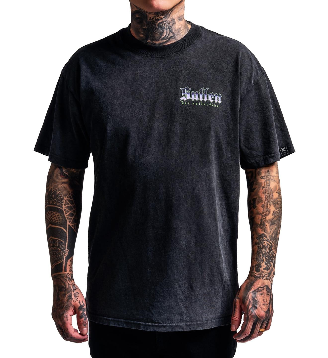 SULLEN CLOTHING GRIM HIGHWAY "1 TON" OVERSIZED HEAVYWEIGHT PREMIUM T-SHIRT