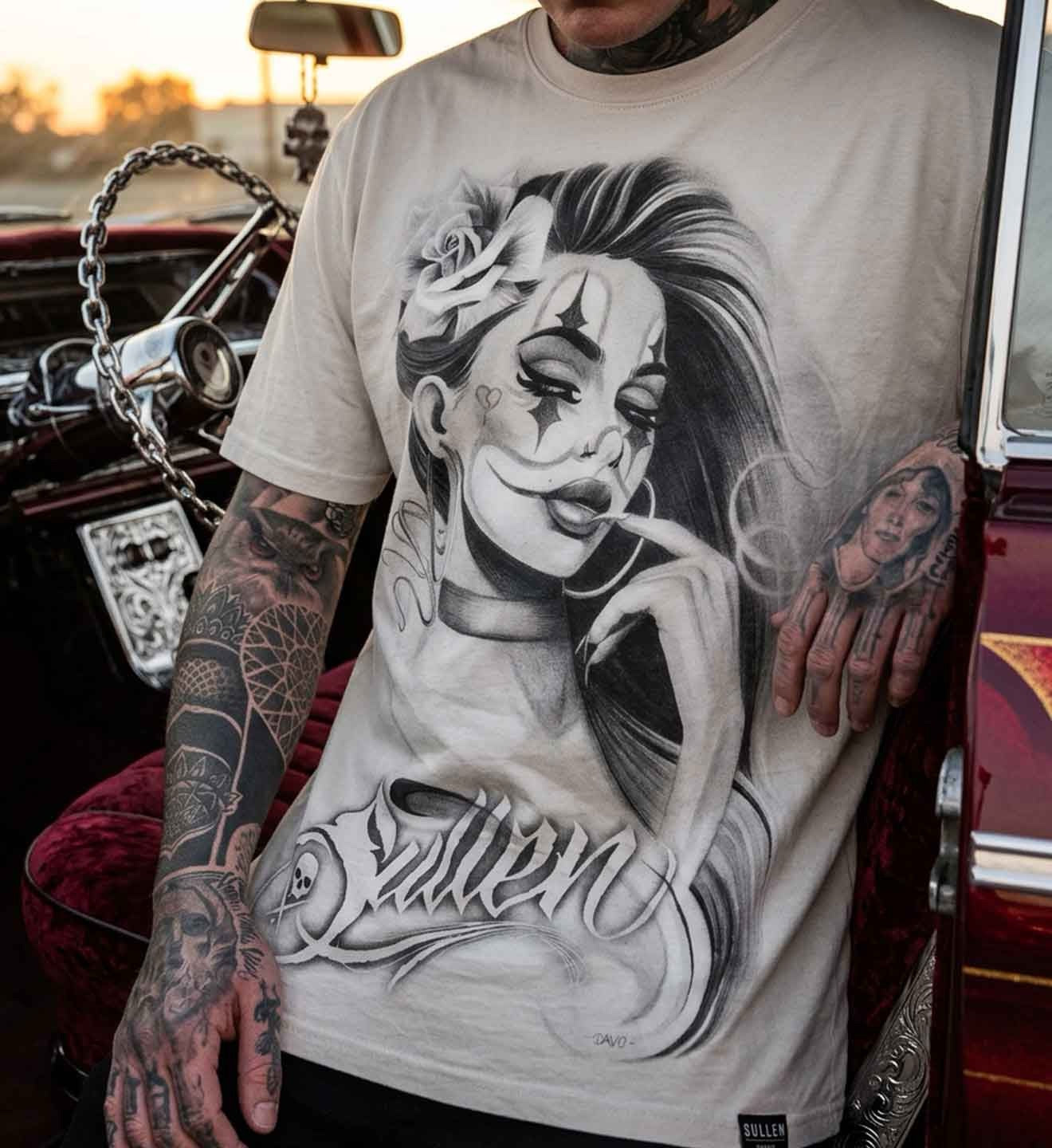 SULLEN CLOTHING SWEET PAYASA WHITE PREMIUM T-SHIRT