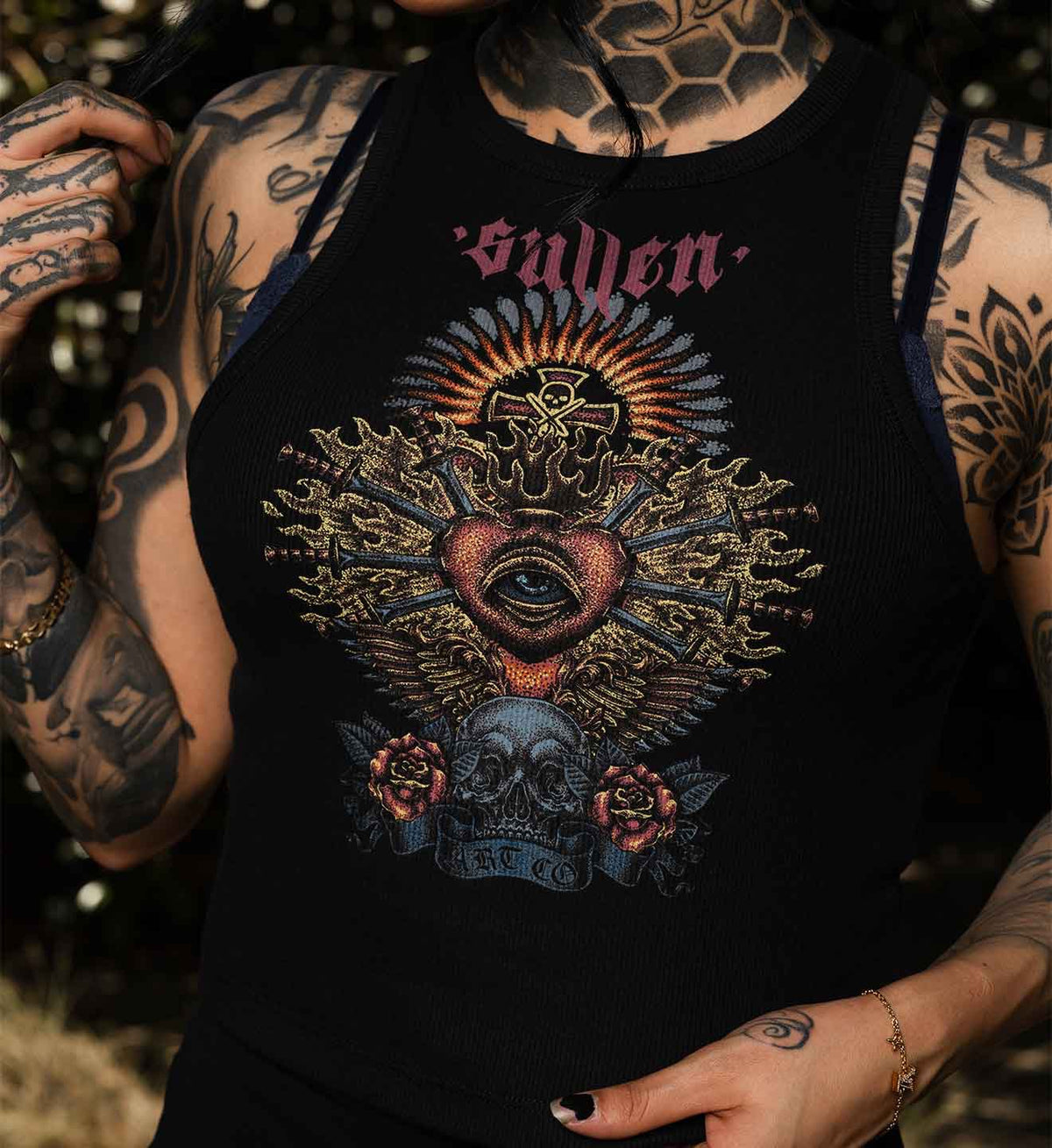 SULLEN CLOTHING BURNER TANK LADIES VEST