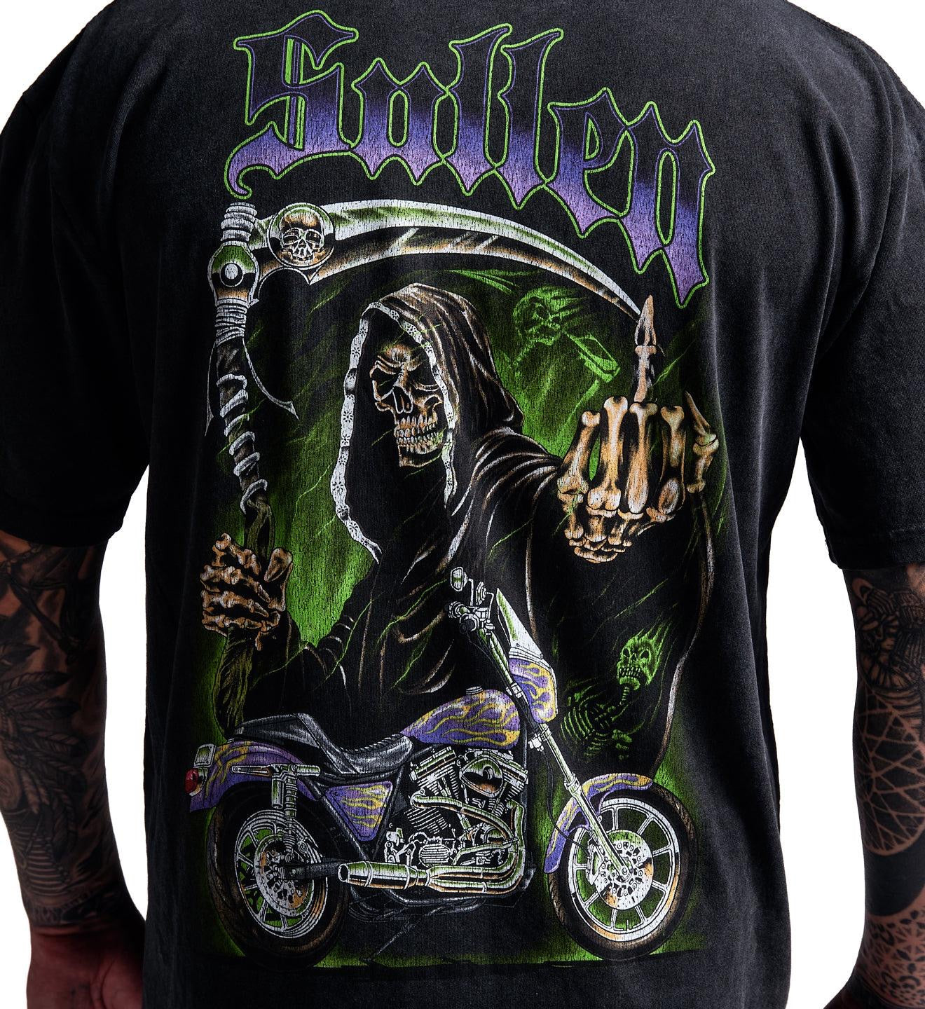 SULLEN CLOTHING GRIM HIGHWAY "1 TON" OVERSIZED HEAVYWEIGHT PREMIUM T-SHIRT