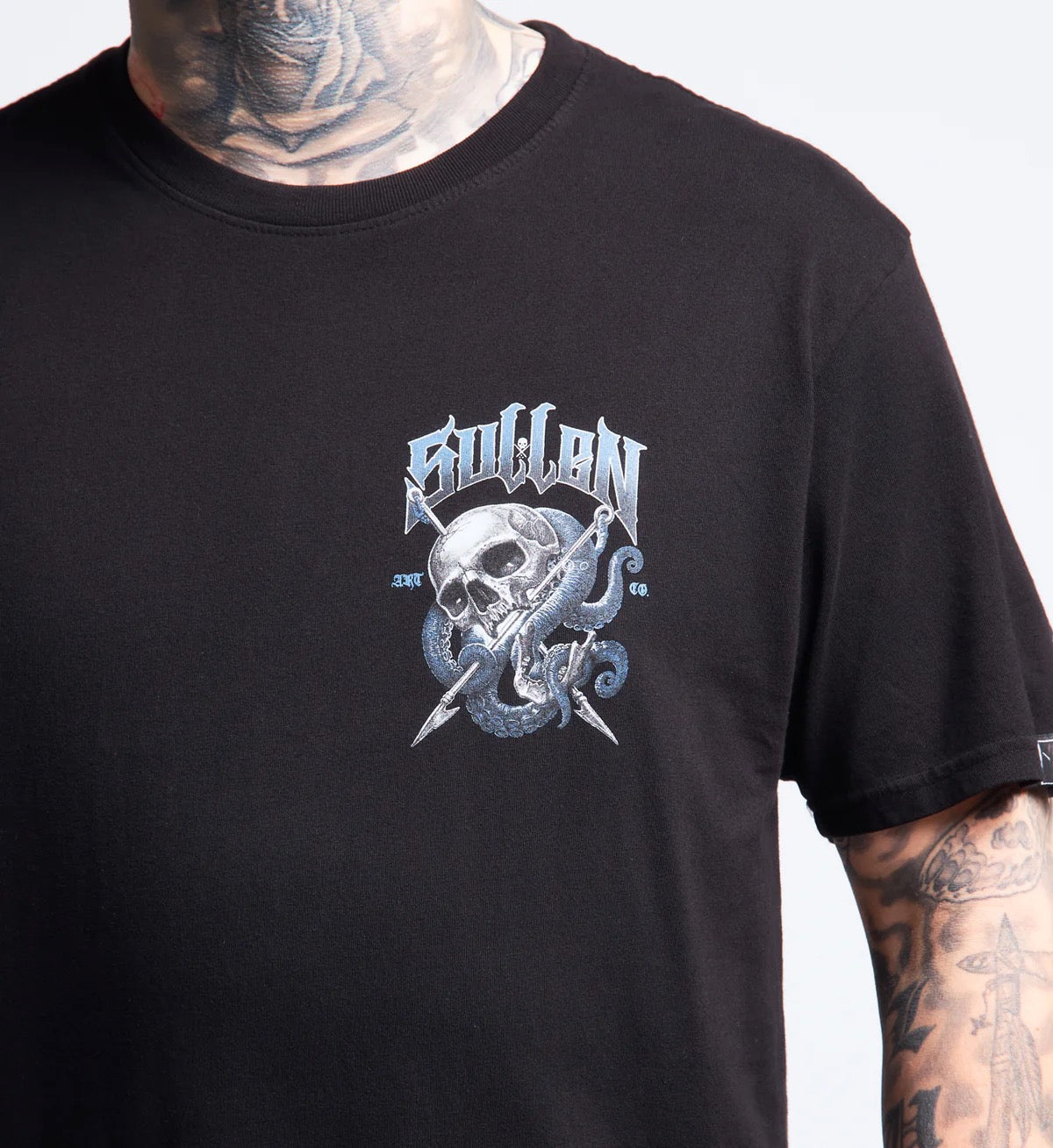 SULLEN CLOTHING HARPOON SKULL PREMIUM T-SHIRT