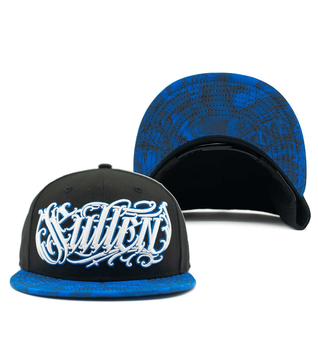 SULLEN CLOTHING SAD BOY BLACK & BLUE SNAPBACK CAP