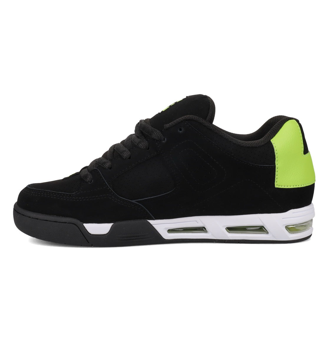 DC SHOES COMMAND BLACK LIME TRAINERS
