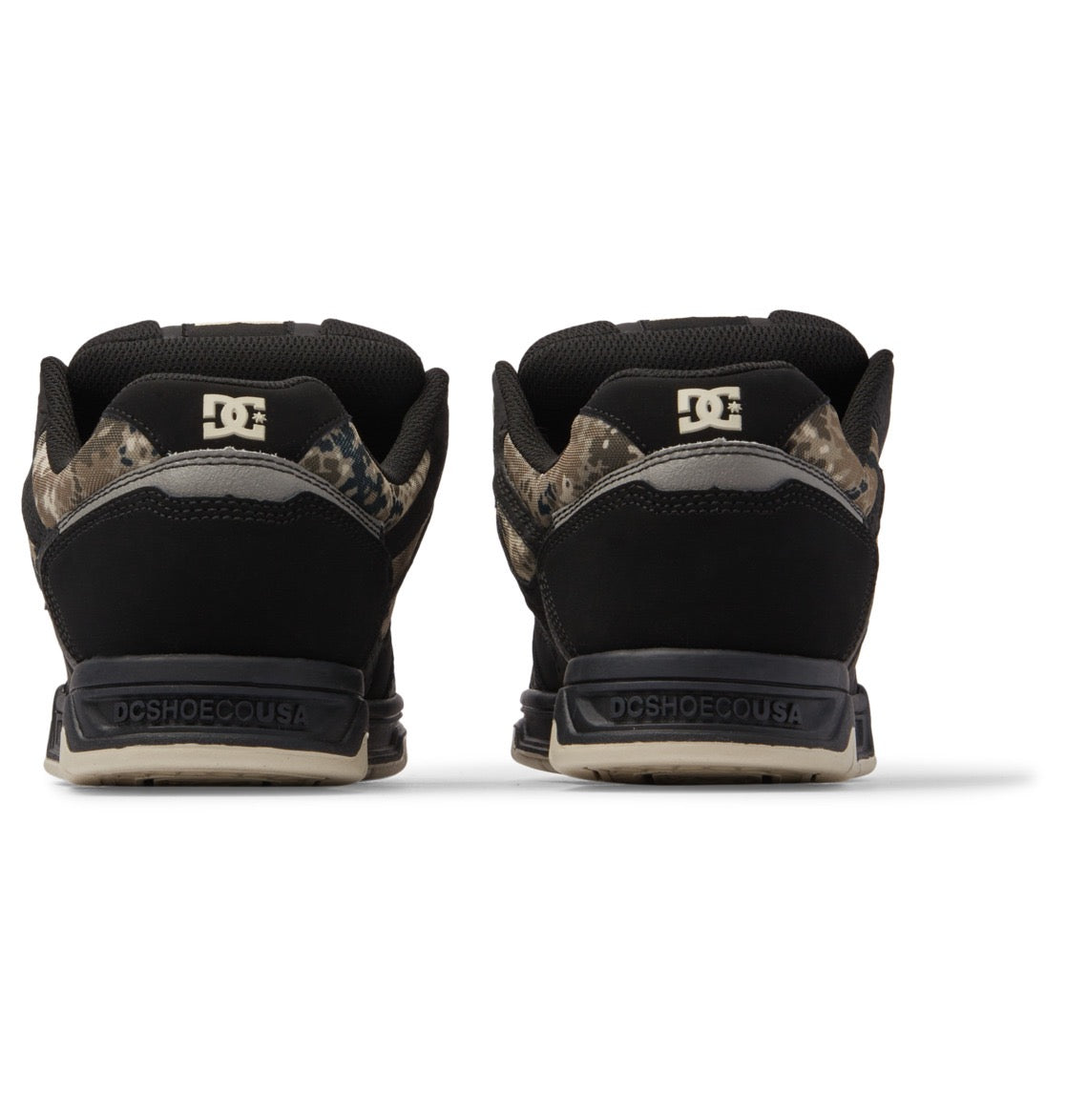 DC SHOES STAG BLACK GREY BROWN TRAINERS