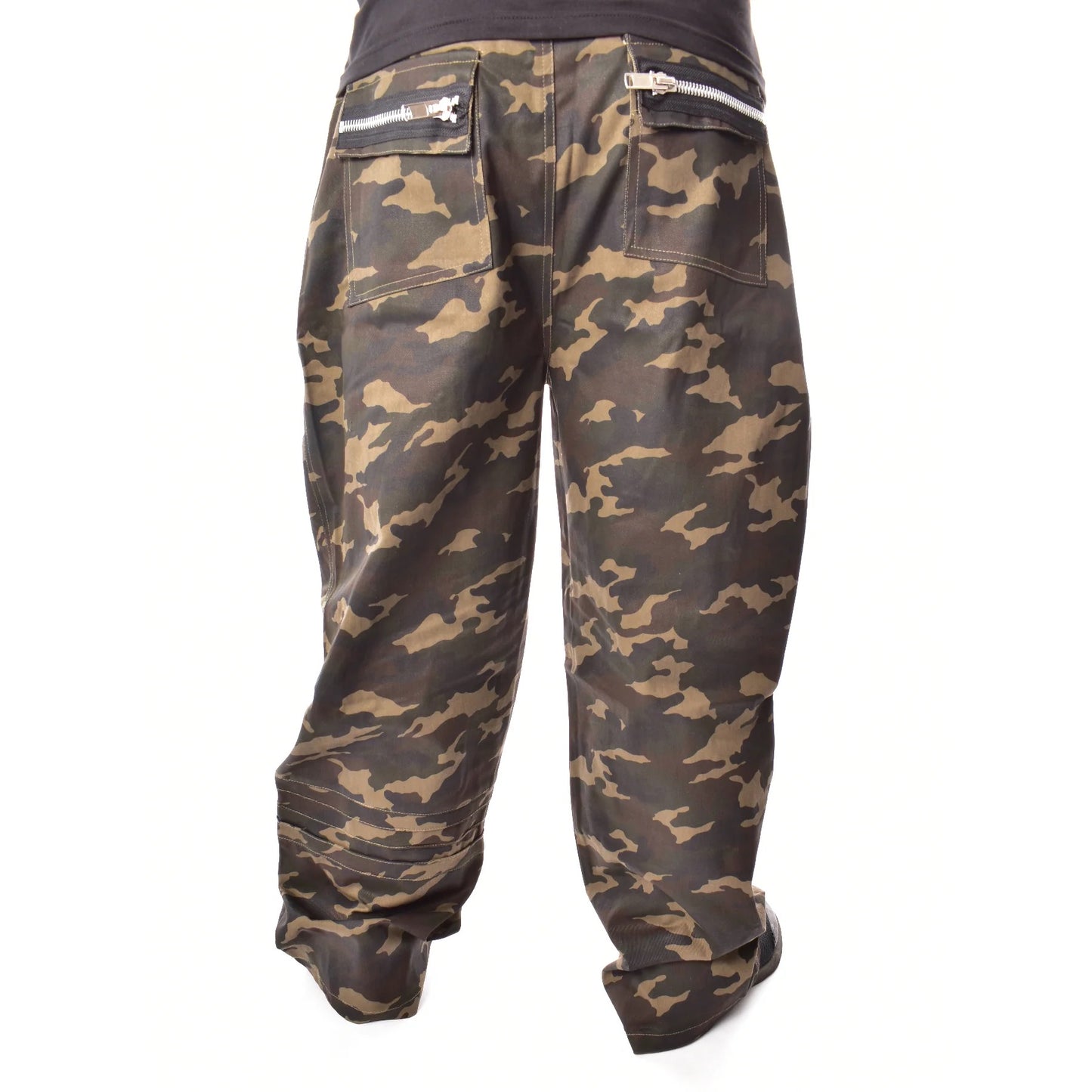 VIXXIN HARLEY CAMO GREEN TROUSER PANT