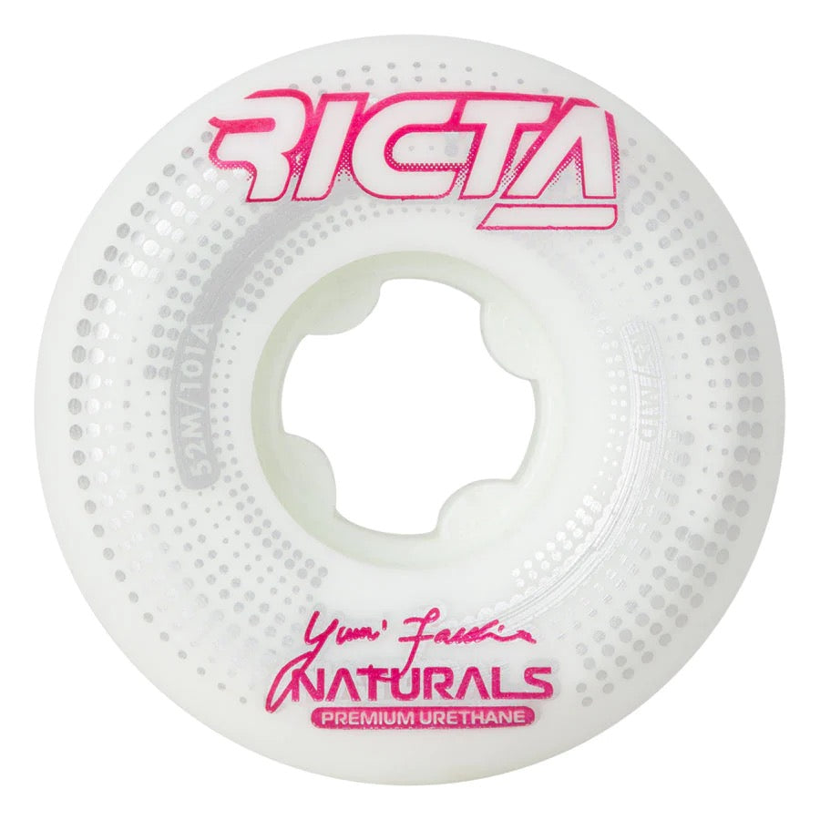 RICTA 52MM FACCHINI SOURCE NATURALS MID 101A SKATEBOARD WHEELS