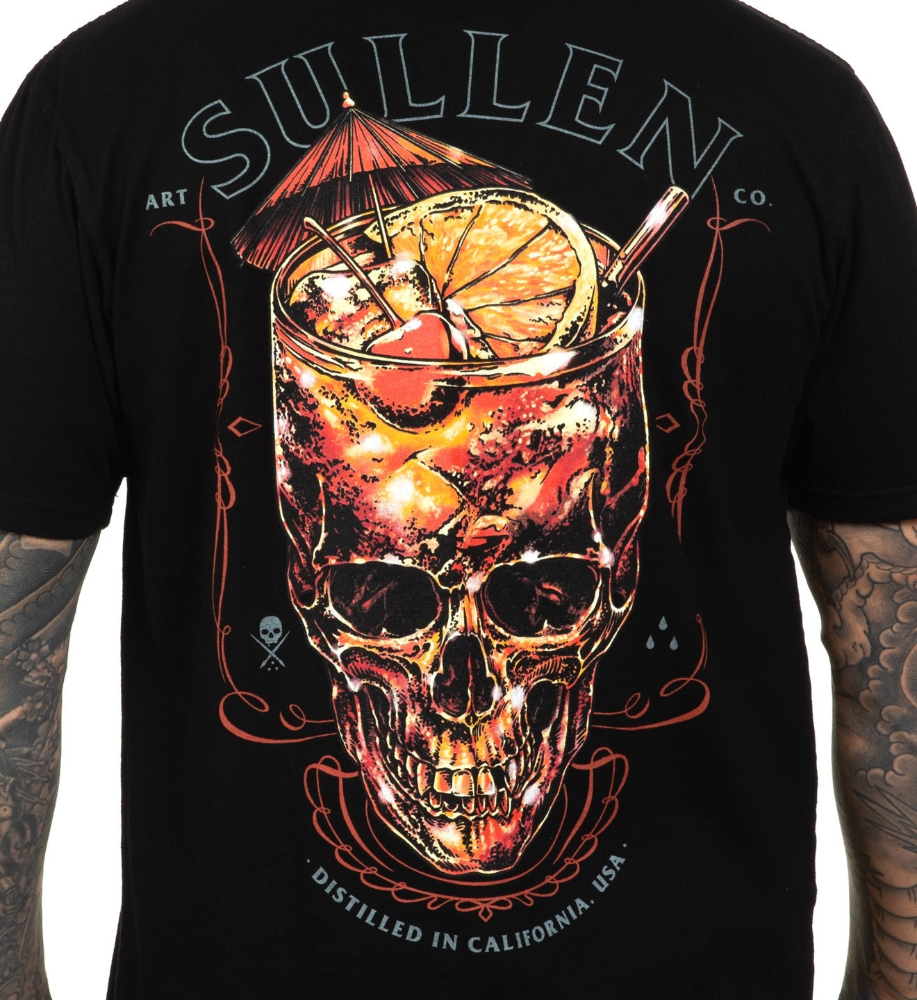 SULLEN CLOTHING OLD FASHIONED BLACK PREMIUM T-SHIRT