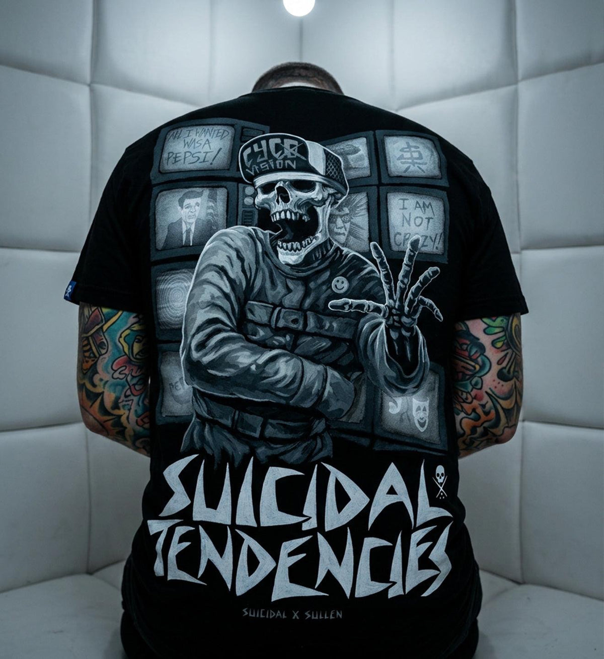 SULLEN CLOTHING X SUICIDAL TENDENCIES INSTITUTIONALIZED STANDARD T-SHIRT