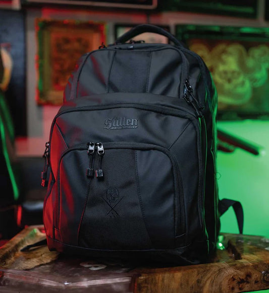 SULLEN CLOTHING BLAQ PAQ ONYX BLACK BACKPACK